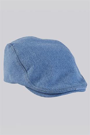 %100 Pamuk Erkek Kot Şapka Yazlık Denim Spor Kasket