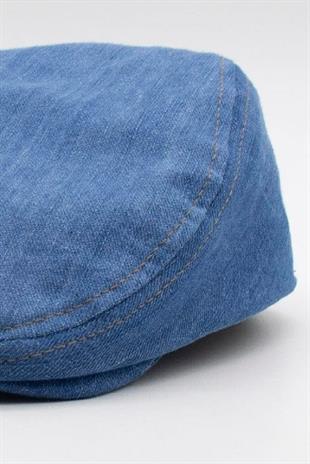 %100 Pamuk Erkek Kot Şapka Yazlık Denim Spor Kasket