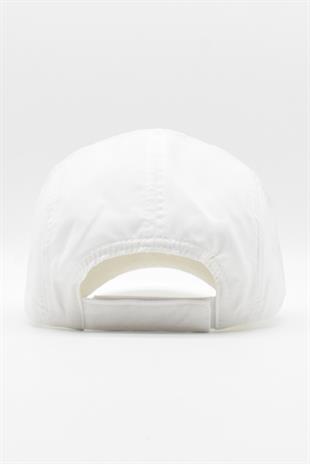 5 Panel Basic Street Snapback Hiphop Cap Beyaz Şapka