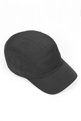 5 Panel Basic Street Snapback Hiphop Cap Siyah Şapka