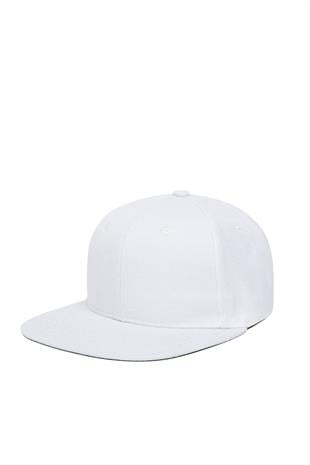Basic Street Snapback Hiphop Cap Beyaz Şapka