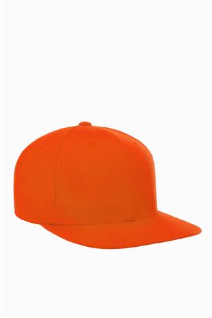 Basic Street Snapback Hiphop Cap Orange Şapka