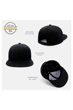 Basic Street Snapback Hiphop Cap Fuşya Şapka
