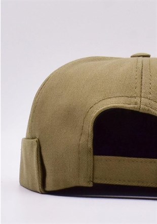 Camel %100 Pamuk Cap Docker Şapka