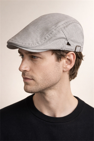 Clean Form Flat Cap – Urban Ash Tokalı Kasket