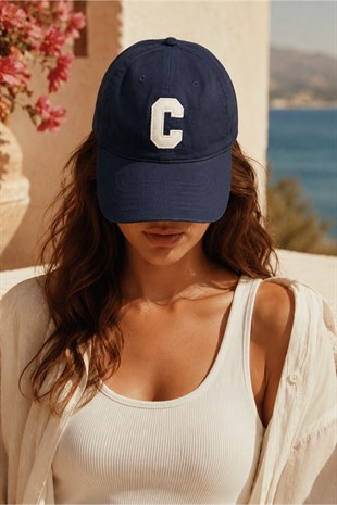Club Letter Series - C Harf Nakışlı Şapka | Harbor