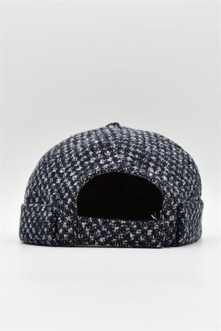 Desenli Bere Kışlık Docker Şapka Kasket