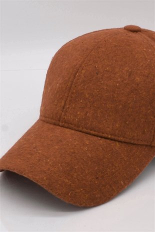 Mens Baseball Hat Winter Cap-Brick Color