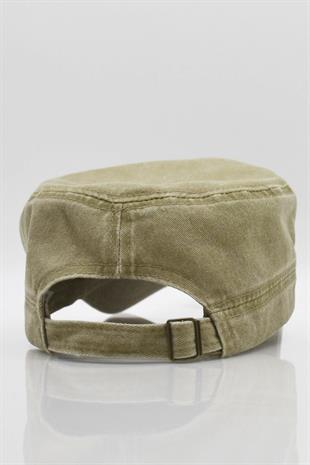 Erkek Castro Şapka Kasket Kep-Bej