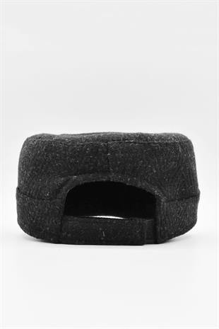 Mens Castro Hat Flat Cap Navy Cap