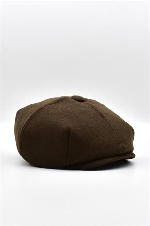 Erkek Dökümlü Kışlık Newsie Kasket Premium Irish Flat Cap Şapka
