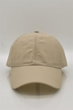 Erkek Hafif Şapka Bej Trekking Cap