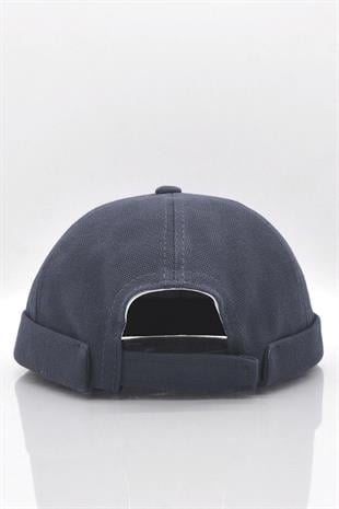 Erkek Hipster Premium Cap Koyu Gri Docker Şapka