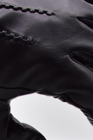 Erkek İçi Polar Gerçek Deri Eldiven