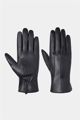 Mens Lined Winter Astarlı Premium Real Leather Gloves Black Sheep Leather Fit Driver Gloves
