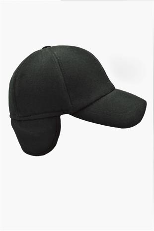 Mens Katlanır Ear Flap Flat Cap Newsboy Hat