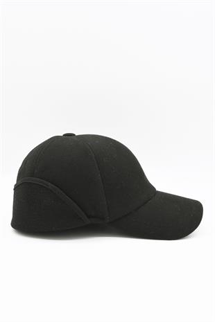 Mens Katlanır Ear Flap Flat Cap Newsboy Hat