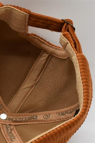 Erkek Kiremit Kadife Docker Bere Katlamalı Cap Şapka