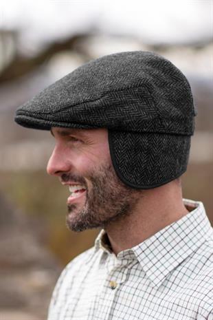 Erkek Kışlık Kasket Premium Kulaklı Yün Driver Şapka