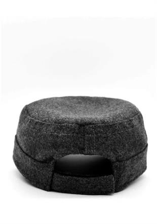 Mens Winter Cap Fidel Castro Hat-Anthrachite