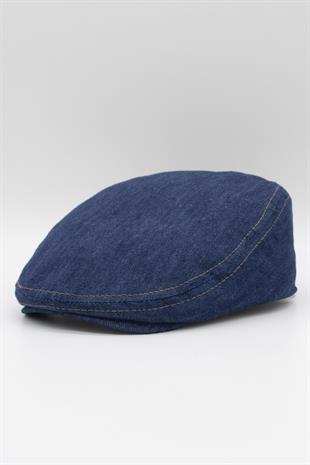 Erkek Kot Kasket Denim Yazlık Şapka