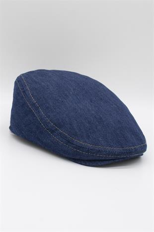 Erkek Kot Kasket Denim Yazlık Şapka