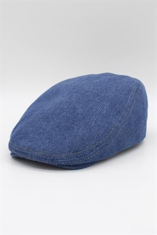 Erkek Kot Şapka Yazlık Denim  Kep