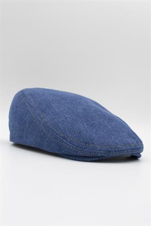 Erkek Kot Şapka Yazlık Denim  Kep