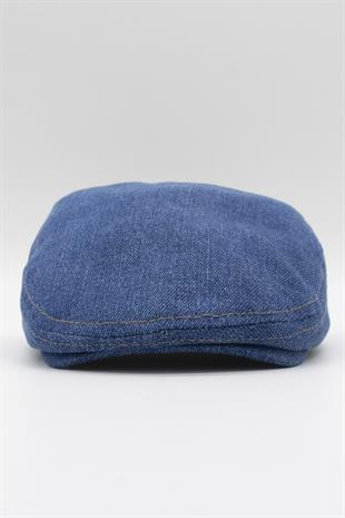 Erkek Kot Şapka Yazlık Denim  Kep