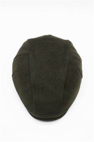 Erkek Premium Yünlü Parçalı Driver Kasket Şapka