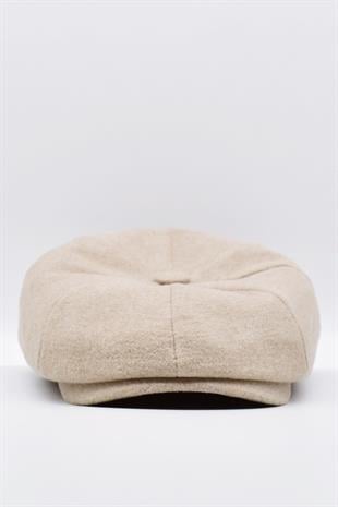 Erkek Şapka Sürücü Kasket Newsboy Cap-Vizon