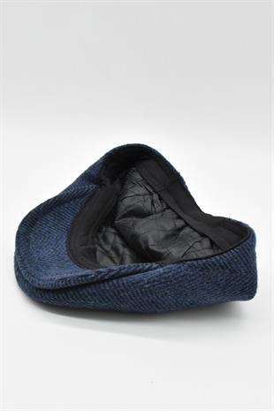 Mens Sicilian Sports Flat Cap - Navy