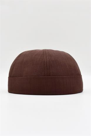 Erkek Sokak Stili Docker Şapka Skullcap Brimless Cap