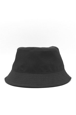 Mens Waterproof Black Fisherman Safari Hat