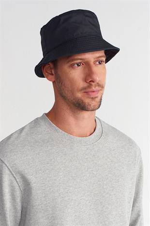 Mens Waterproof Black Fisherman Safari Hat