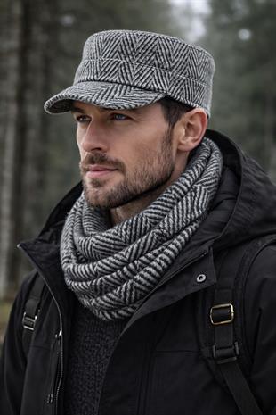Mens Winter Fidel Castro Hat Wool Military Hat