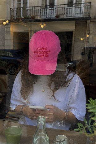 I Asked ChatGPT About Us Nakışlı Washed Dad Cap – Fuşya