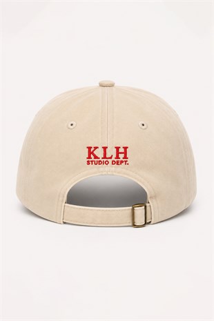 I Kept the Screenshot Nakışlı Washed Dad Cap – Stone