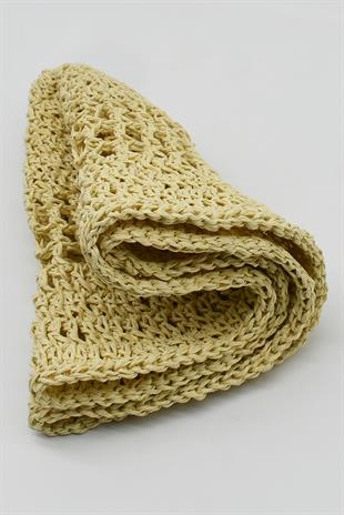 Womens Natural Knit Straw Hat Beach Hat