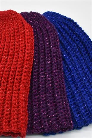 Womens HandmadeSimli Premium Beanie 