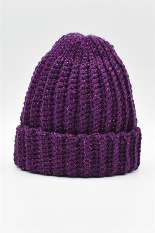 Womens Handmade Simli Premium Beanie 