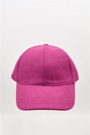 Womens Fuşya Winter Baseball Cap Hat