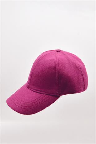 Womens Fuşya Winter Baseball Cap Hat
