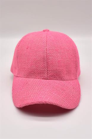 Womens Jüt Baseball Hat Natural Straw Sun Protect Sports Cap