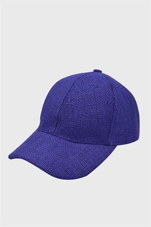 Womens Jüt Baseball Hat Natural Straw Sun Protect Sports Cap