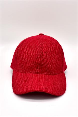 Womens Jüt Baseball Hat Natural Straw Sun Protect Sports Cap