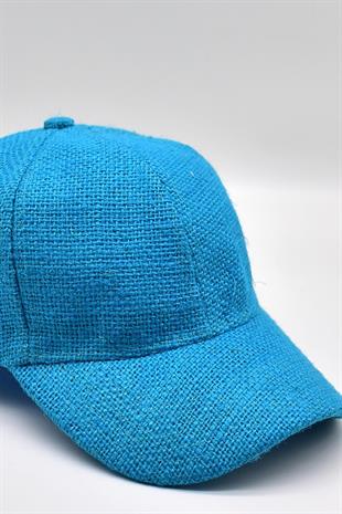 Womens Jüt Baseball Hat Natural Straw Sun Protect Sports Cap