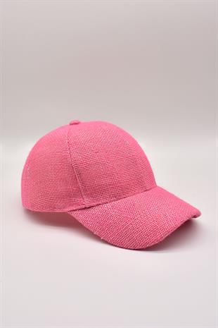 Womens Jüt Baseball Hat Natural Straw Sun Protect Sports Cap