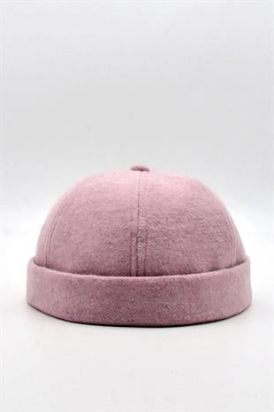 Womens Short Winter Pink Docker Beanie