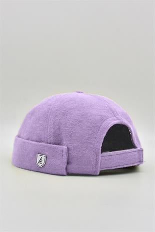 Womens Winter Beanie Lilac Docker Hat